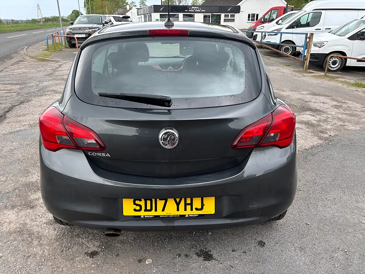 Used 2017 Vauxhall Corsa Sri Grey - Interior and Exterior details 5