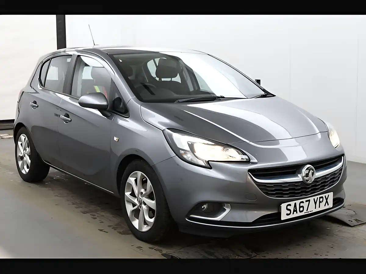 Used 2017 Vauxhall Corsa Sri Grey - Front View