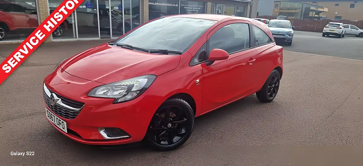 Used 2017 Vauxhall Corsa Sri Red - Front View