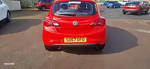Used 2017 Vauxhall Corsa Sri Red - Interior and Exterior details 10