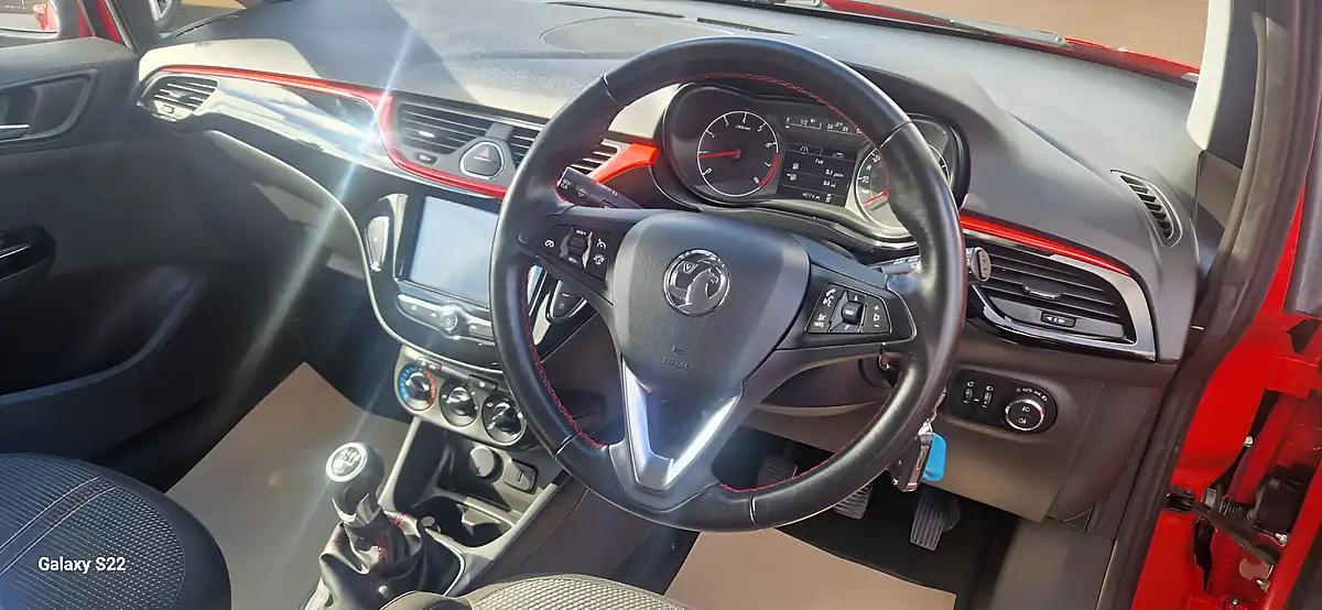 Used 2017 Vauxhall Corsa Sri Red - Interior and Exterior details 15
