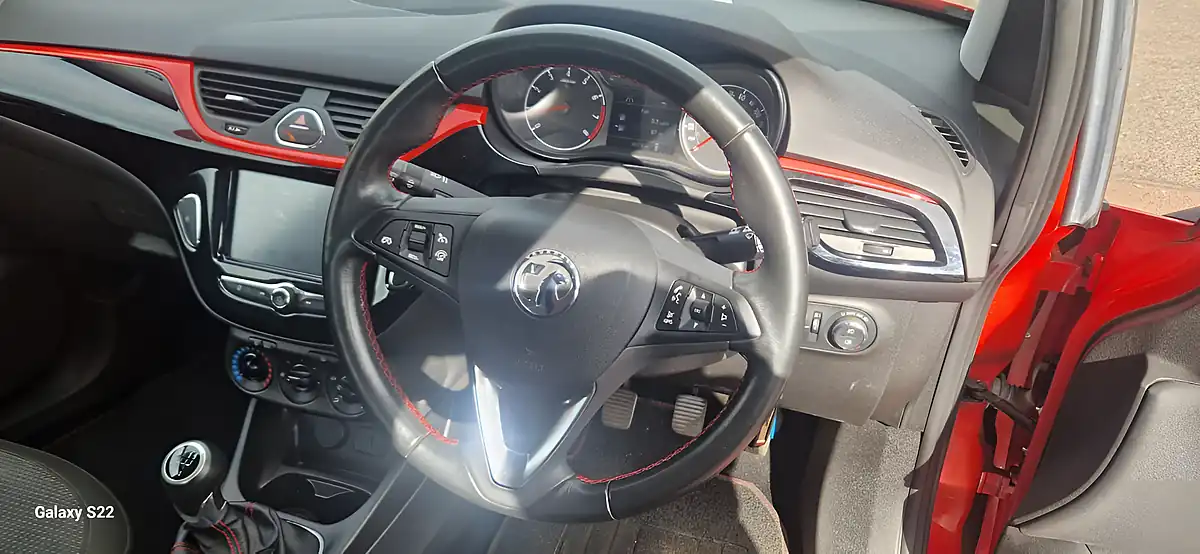 Used 2017 Vauxhall Corsa Sri Red - Interior and Exterior details 16