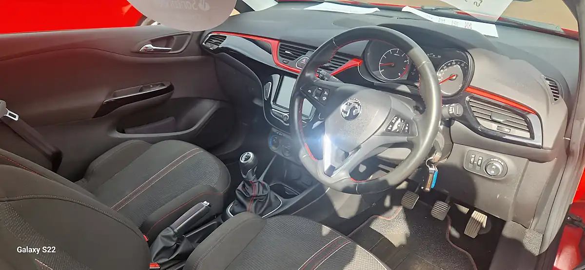 Used 2017 Vauxhall Corsa Sri Red - Interior and Exterior details 17