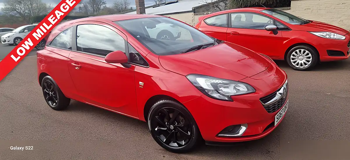 Used 2017 Vauxhall Corsa Sri Red - Interior and Exterior details 2
