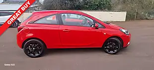 Used 2017 Vauxhall Corsa Sri Red - Interior and Exterior details 3