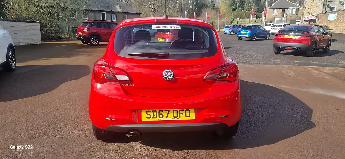 Used 2017 Vauxhall Corsa Sri Red - Interior and Exterior details 6