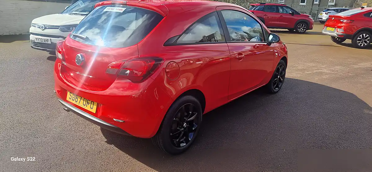 Used 2017 Vauxhall Corsa Sri Red - Interior and Exterior details 7
