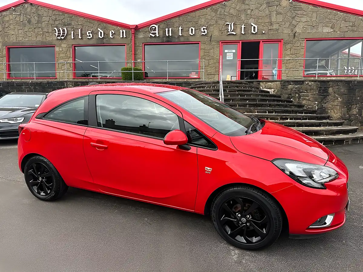 Used 2017 Vauxhall Corsa Sri Red - Front View