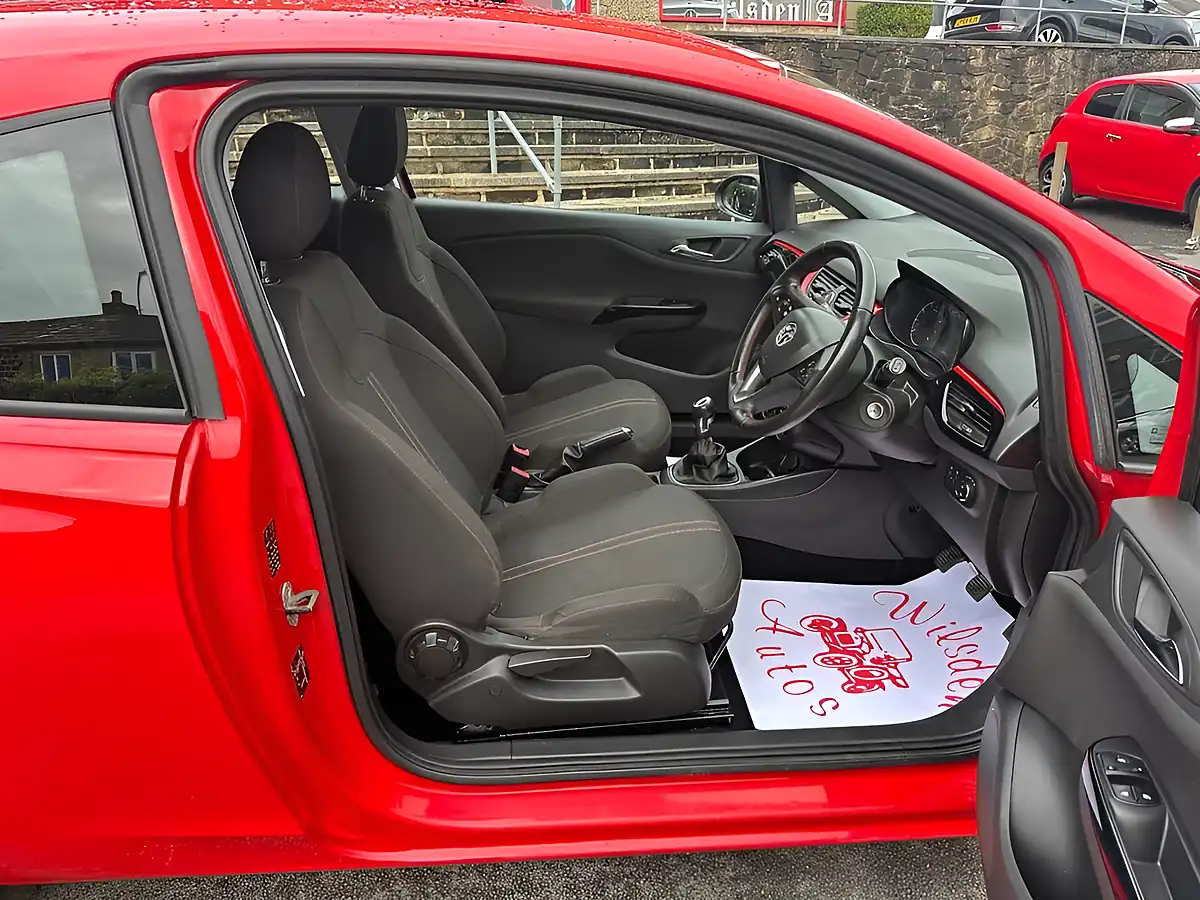Used 2017 Vauxhall Corsa Sri Red - Interior and Exterior details 10
