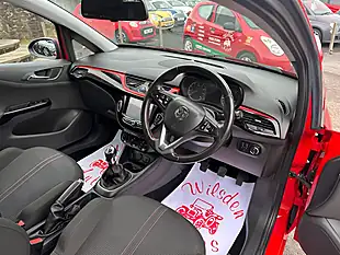 Used 2017 Vauxhall Corsa Sri Red - Interior and Exterior details 11
