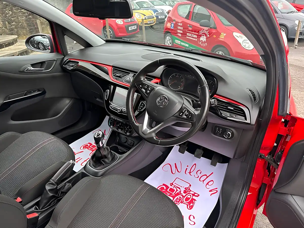 Used 2017 Vauxhall Corsa Sri Red - Interior and Exterior details 11