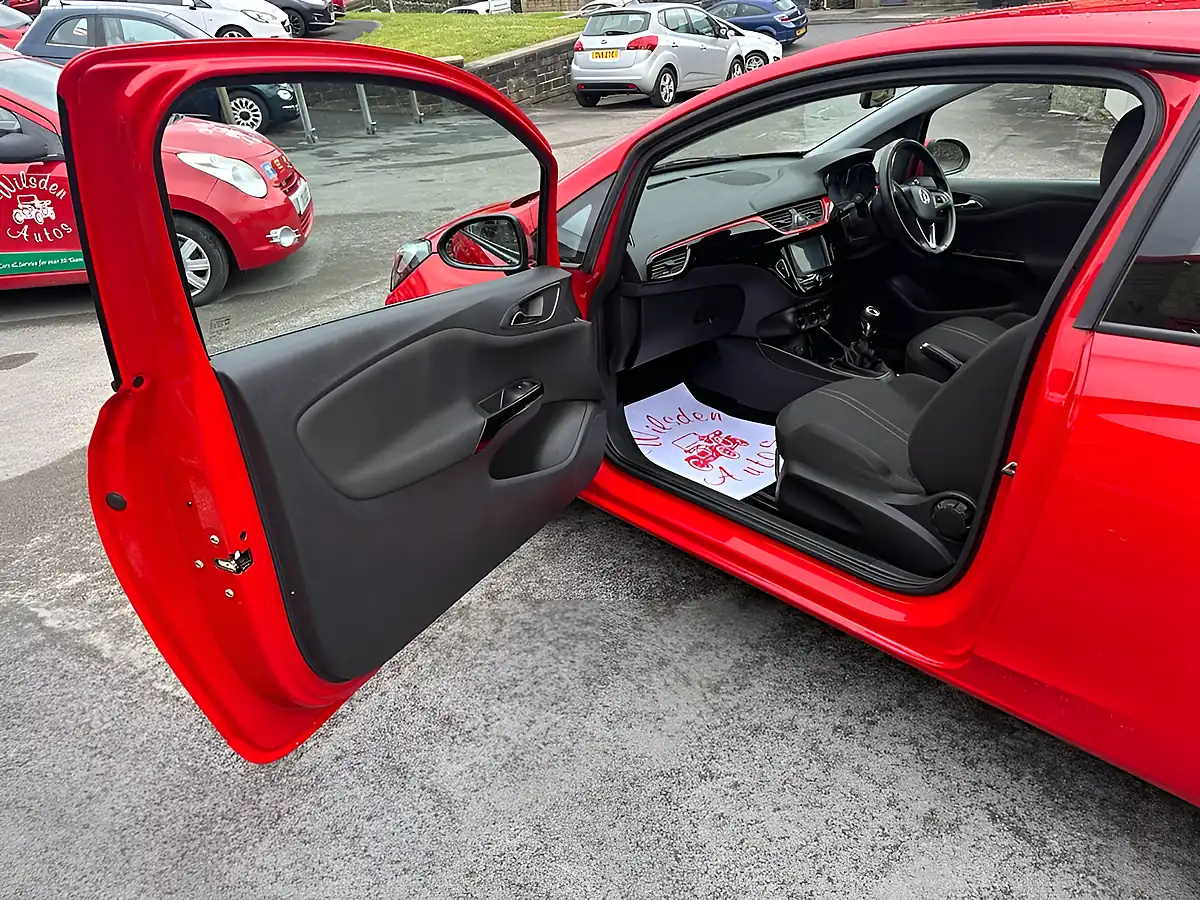 Used 2017 Vauxhall Corsa Sri Red - Interior and Exterior details 14
