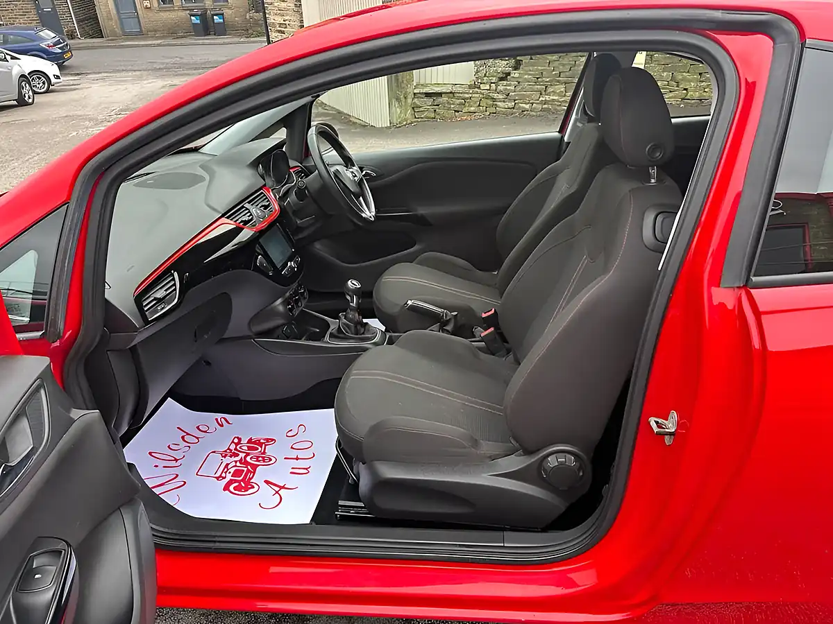 Used 2017 Vauxhall Corsa Sri Red - Interior and Exterior details 15