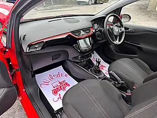 Used 2017 Vauxhall Corsa Sri Red - Interior and Exterior details 16