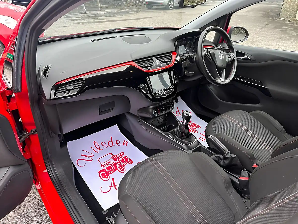 Used 2017 Vauxhall Corsa Sri Red - Interior and Exterior details 16