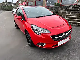 Used 2017 Vauxhall Corsa Sri Red - Interior and Exterior details 2