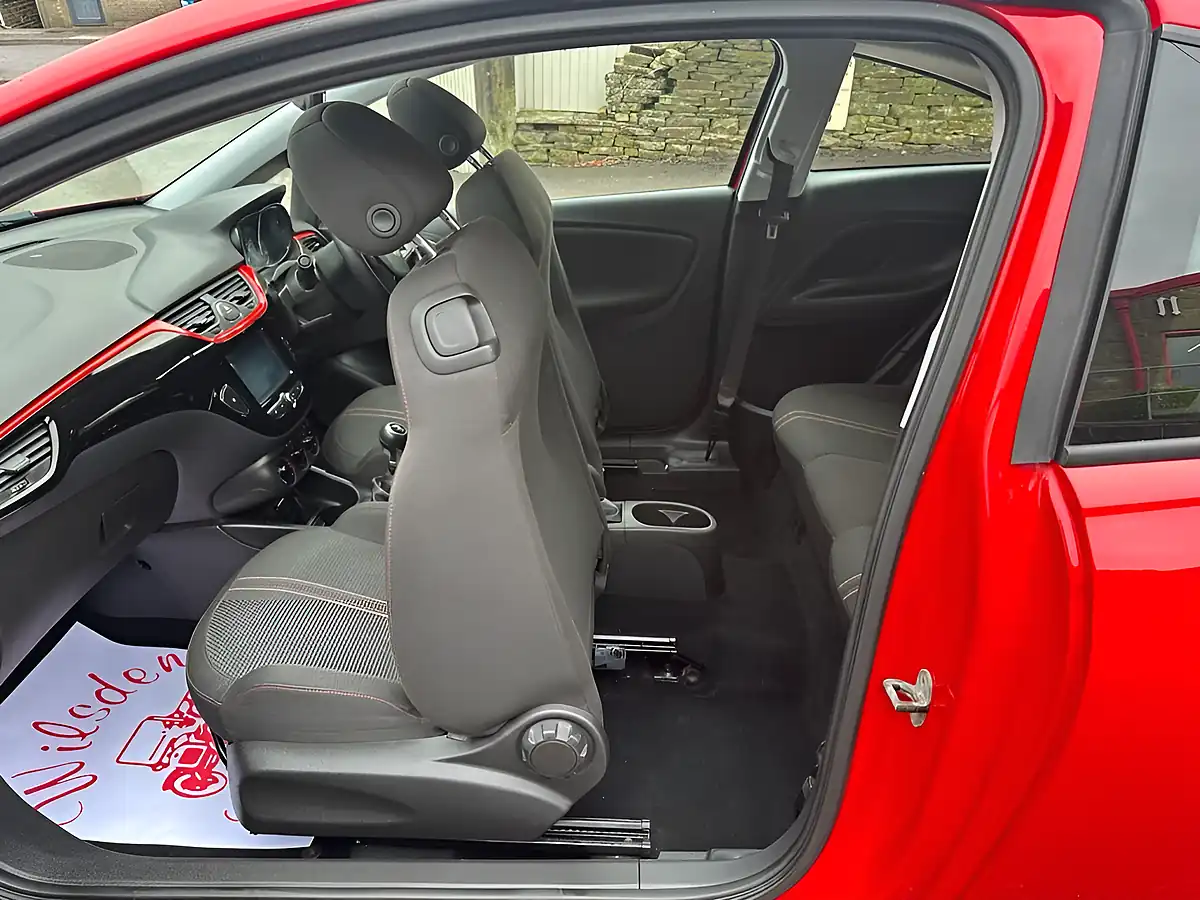 Used 2017 Vauxhall Corsa Sri Red - Interior and Exterior details 20