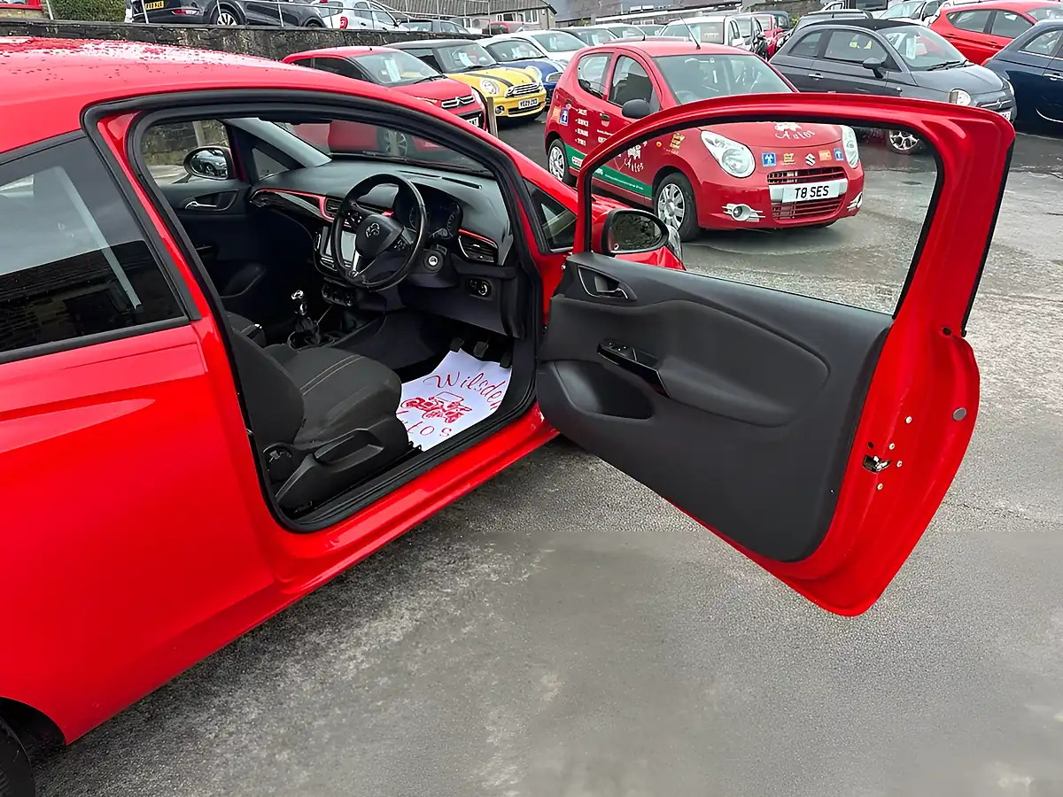 Used 2017 Vauxhall Corsa Sri Red - Interior and Exterior details 9