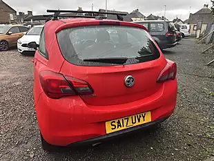 Used 2017 Vauxhall Corsa Sri Red - Interior and Exterior details 11