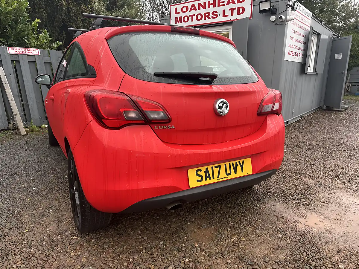 Used 2017 Vauxhall Corsa Sri Red - Interior and Exterior details 12