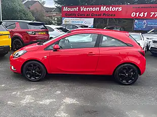 Used 2017 Vauxhall Corsa Sri Red - Interior and Exterior details 3