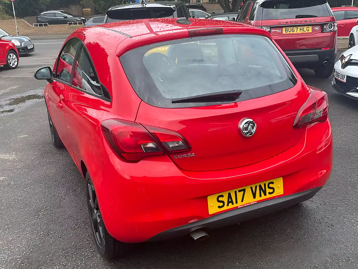 Used 2017 Vauxhall Corsa Sri Red - Interior and Exterior details 4