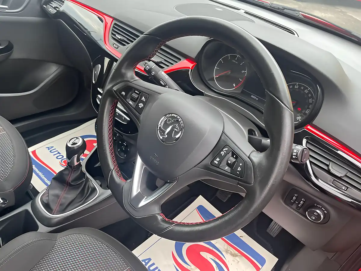 Used 2017 Vauxhall Corsa Sri Red - Interior and Exterior details 9