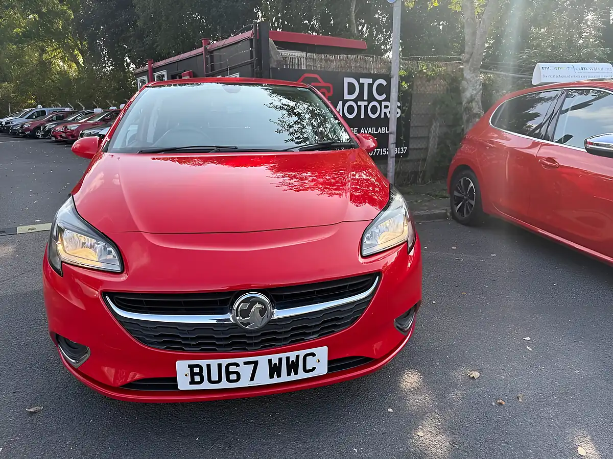 Used 2017 Vauxhall Corsa Sri Red - Front View