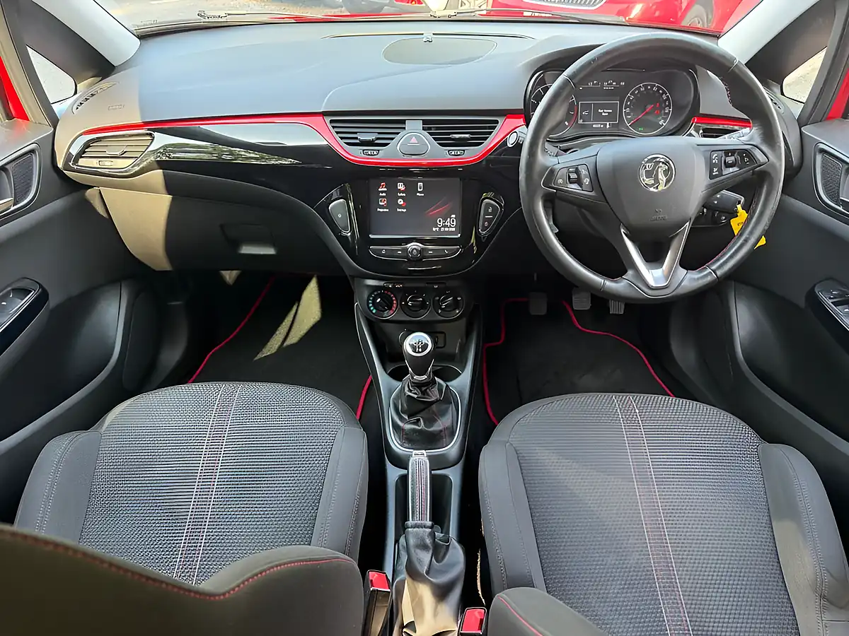 Used 2017 Vauxhall Corsa Sri Red - Interior and Exterior details 12