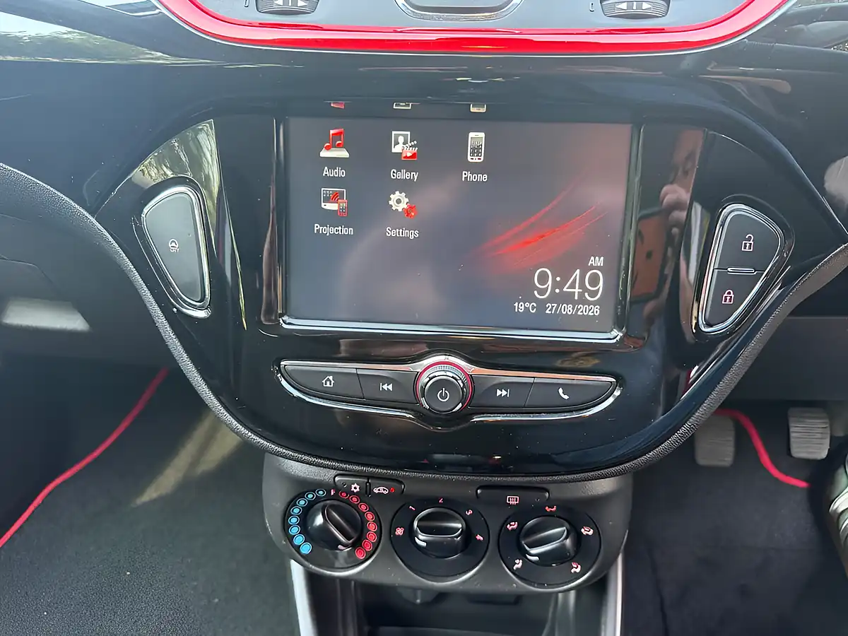 Used 2017 Vauxhall Corsa Sri Red - Interior and Exterior details 16