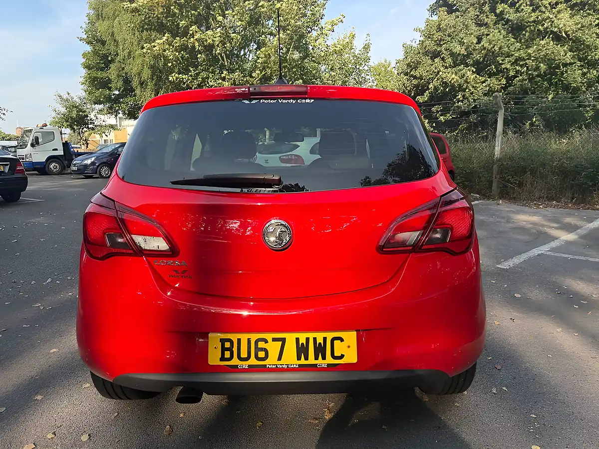 Used 2017 Vauxhall Corsa Sri Red - Interior and Exterior details 6