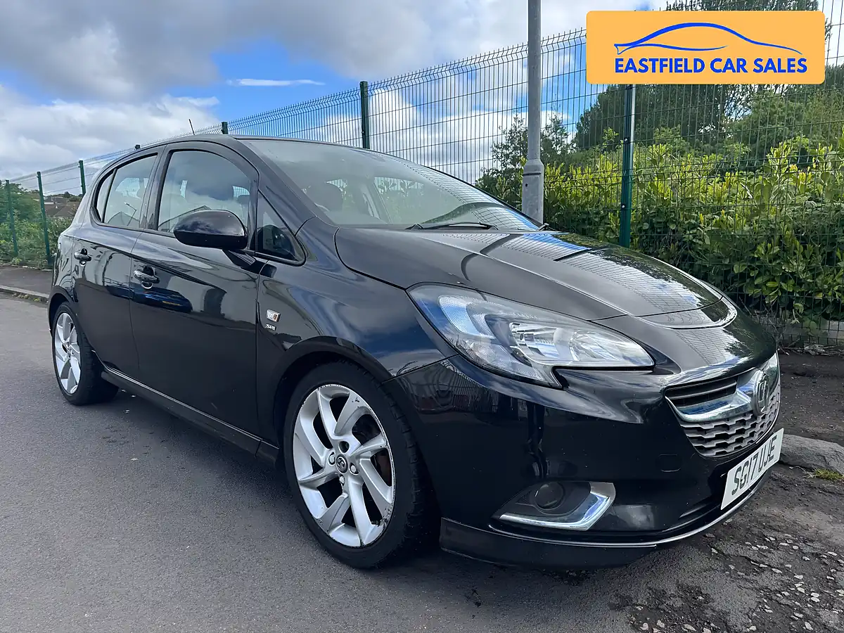 Used 2017 Vauxhall Corsa Sri Vx Line Black - Front View