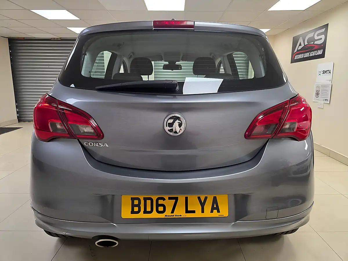 Used 2017 Vauxhall Corsa Sri Vx Line Grey - Interior and Exterior details 8