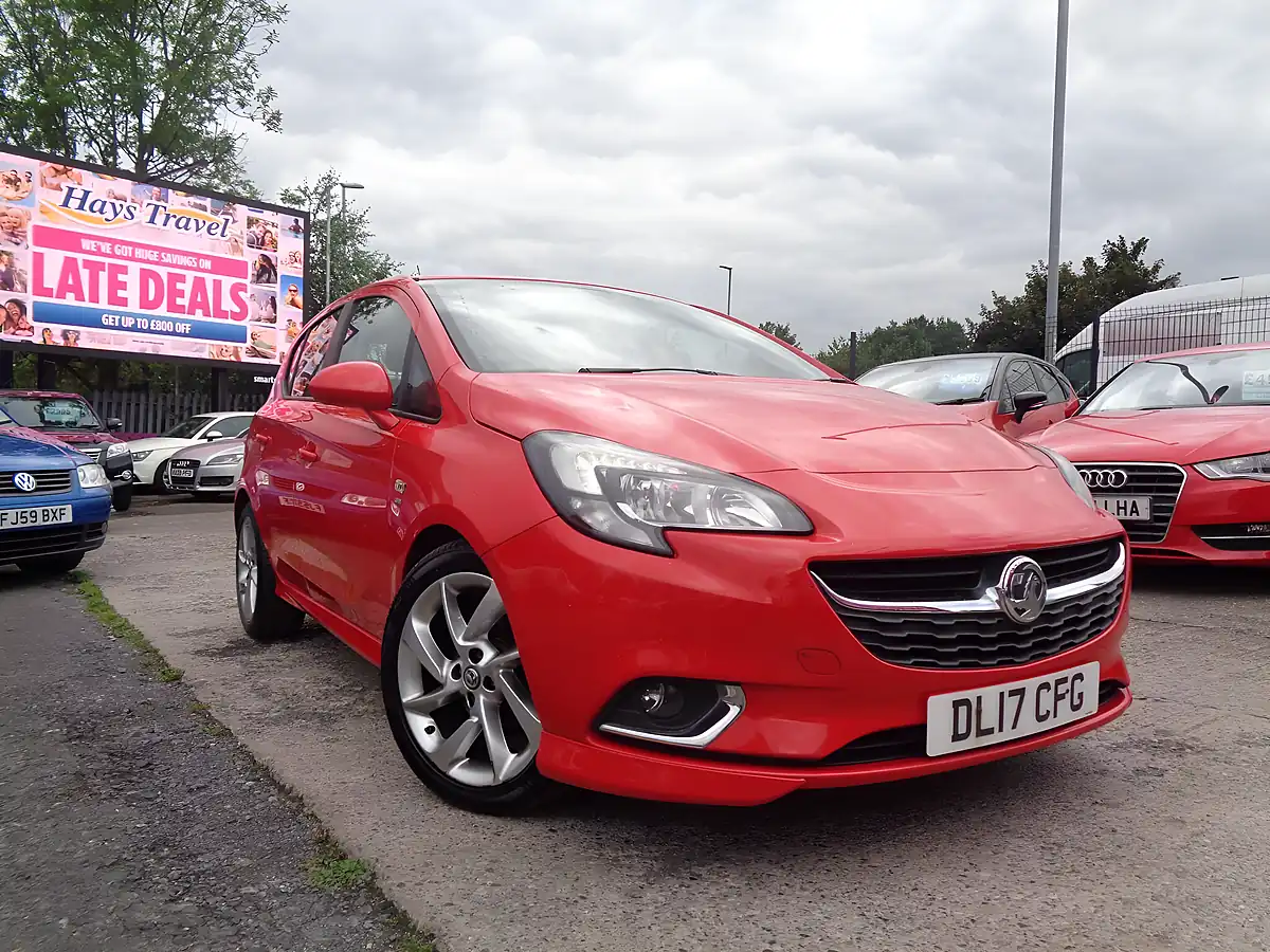 Used 2017 Vauxhall Corsa Sri Vx Line Red - Front View
