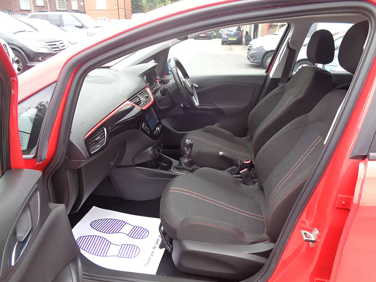 Used 2017 Vauxhall Corsa Sri Vx Line Red - Interior and Exterior details 12