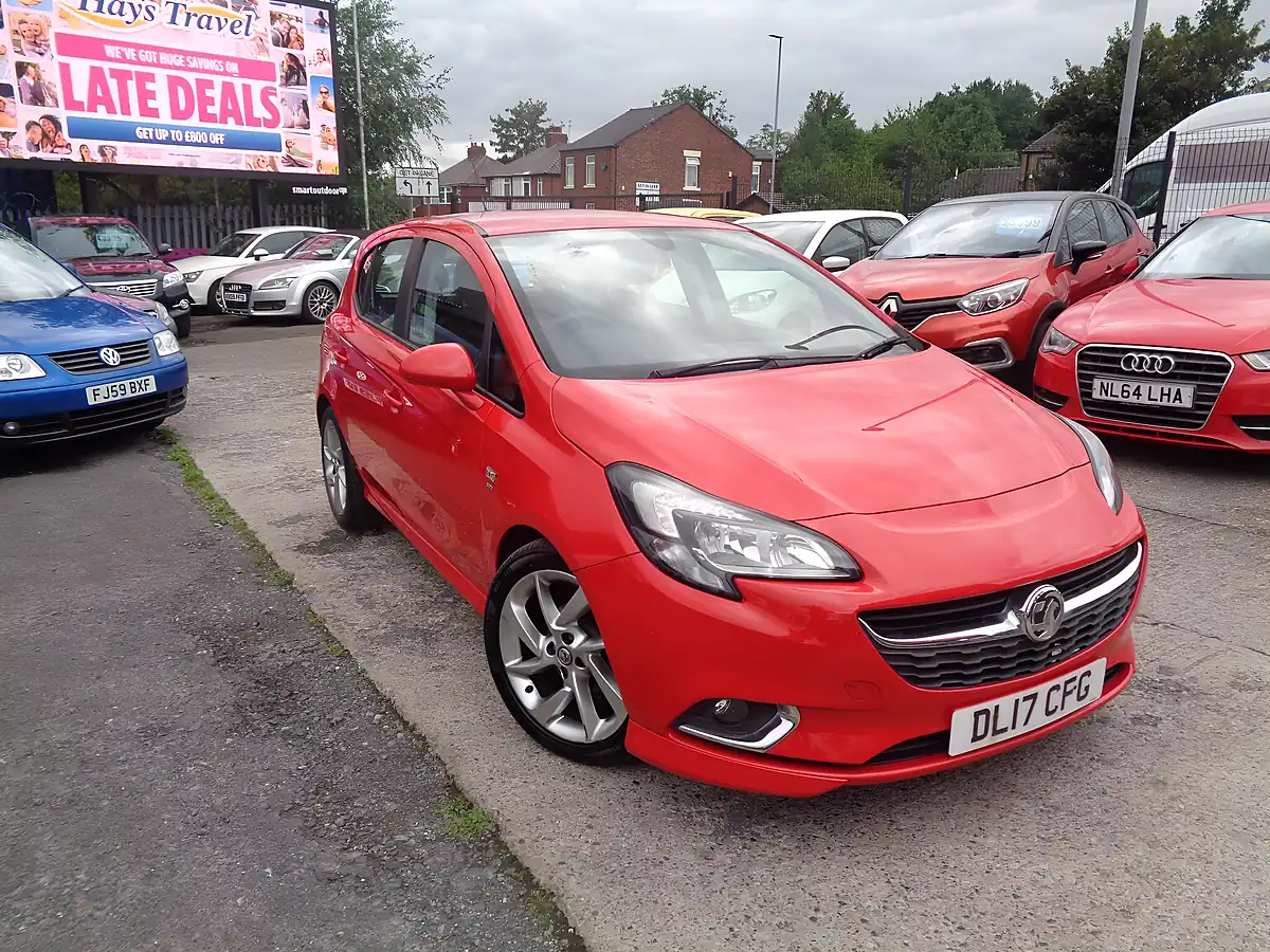 Used 2017 Vauxhall Corsa Sri Vx Line Red - Interior and Exterior details 2