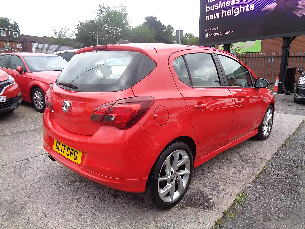 Used 2017 Vauxhall Corsa Sri Vx Line Red - Interior and Exterior details 4