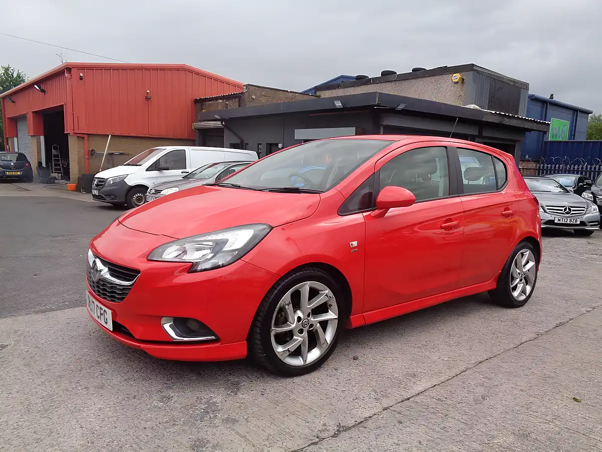 Used 2017 Vauxhall Corsa Sri Vx Line Red - Interior and Exterior details 7
