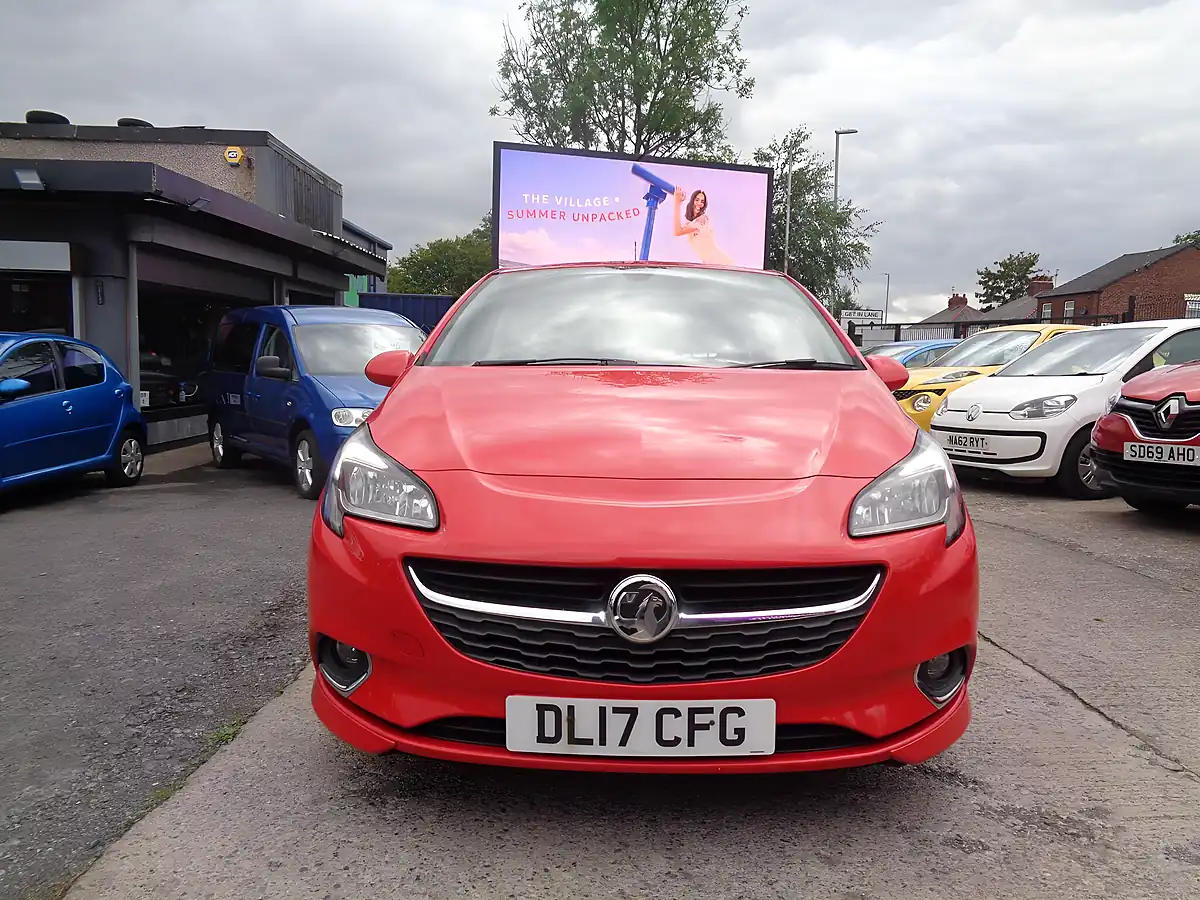 Used 2017 Vauxhall Corsa Sri Vx Line Red - Interior and Exterior details 8