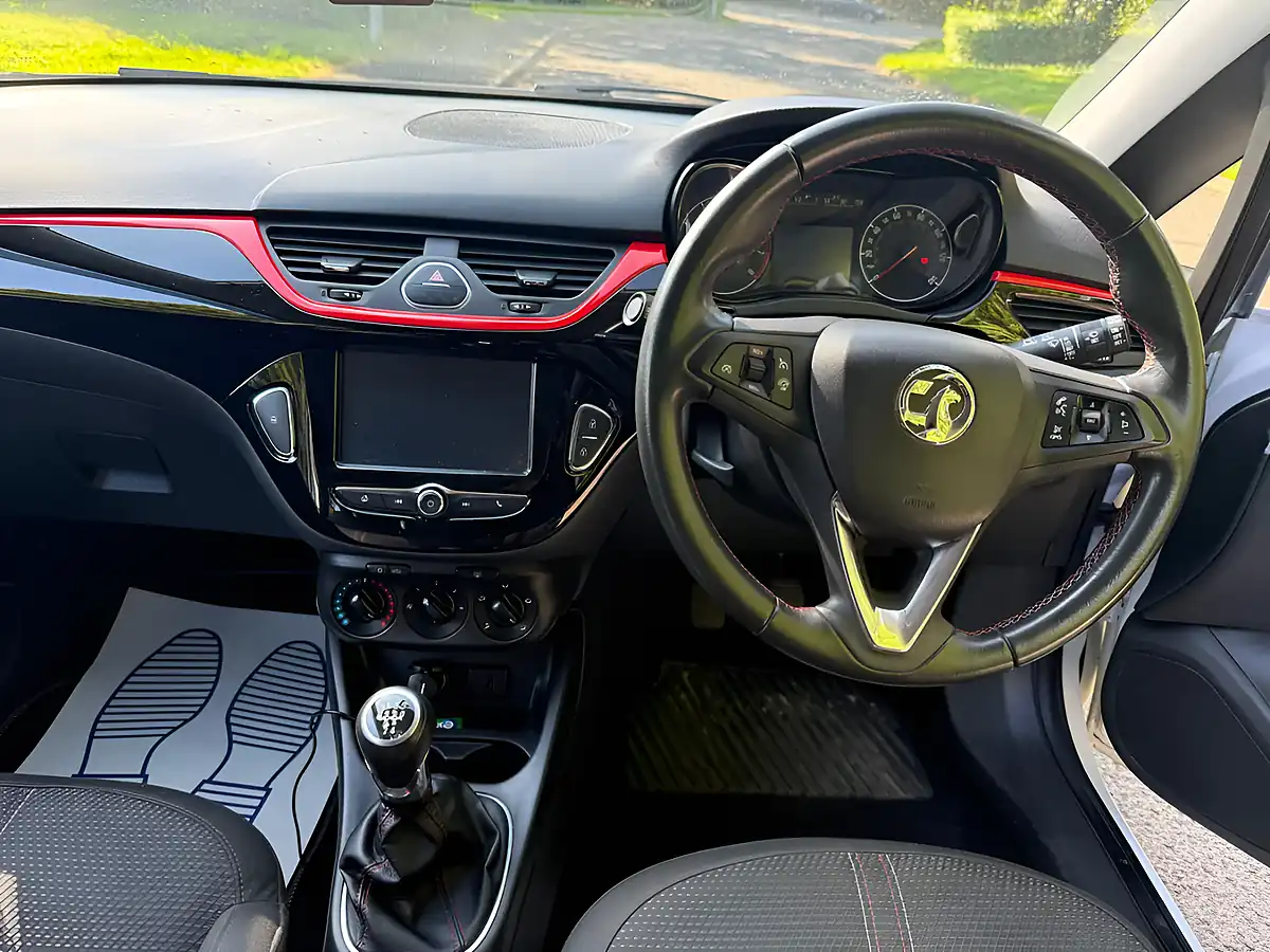 Used 2017 Vauxhall Corsa Sri White - Interior and Exterior details 10