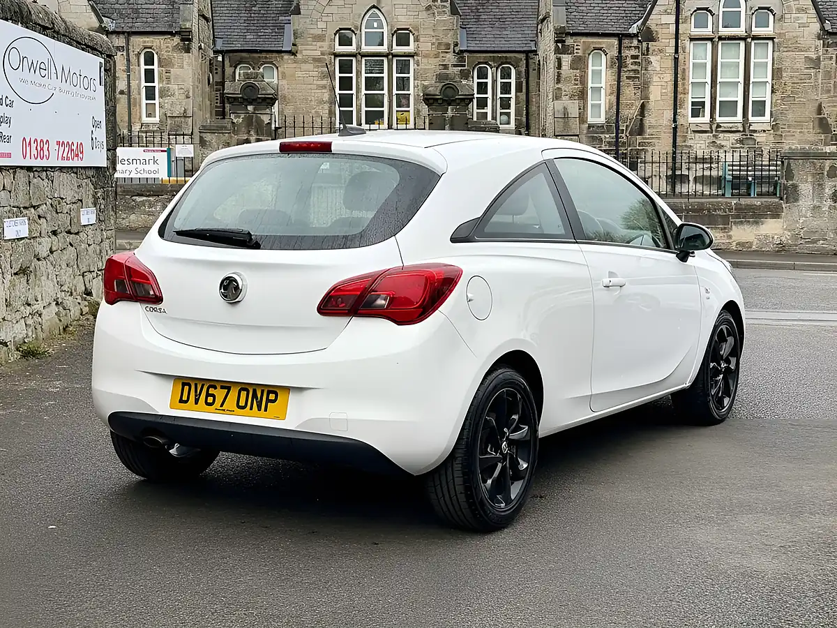 Used 2017 Vauxhall Corsa Sri White - Interior and Exterior details 8