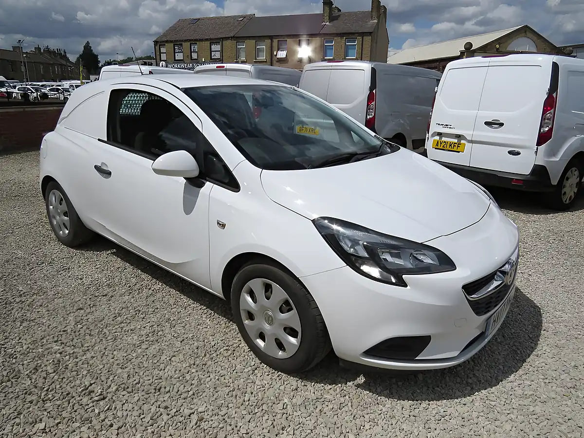 Used 2017 Vauxhall Corsa Van Car Derived Van L1 H1 White - Front View