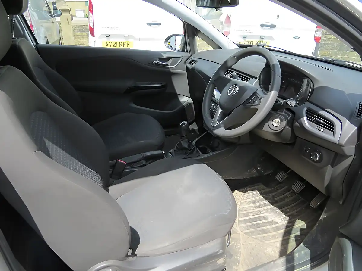 Used 2017 Vauxhall Corsa Van Car Derived Van L1 H1 White - Interior and Exterior details 2