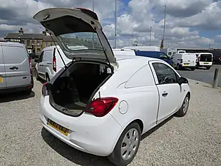 Used 2017 Vauxhall Corsa Van Car Derived Van L1 H1 White - Interior and Exterior details 8