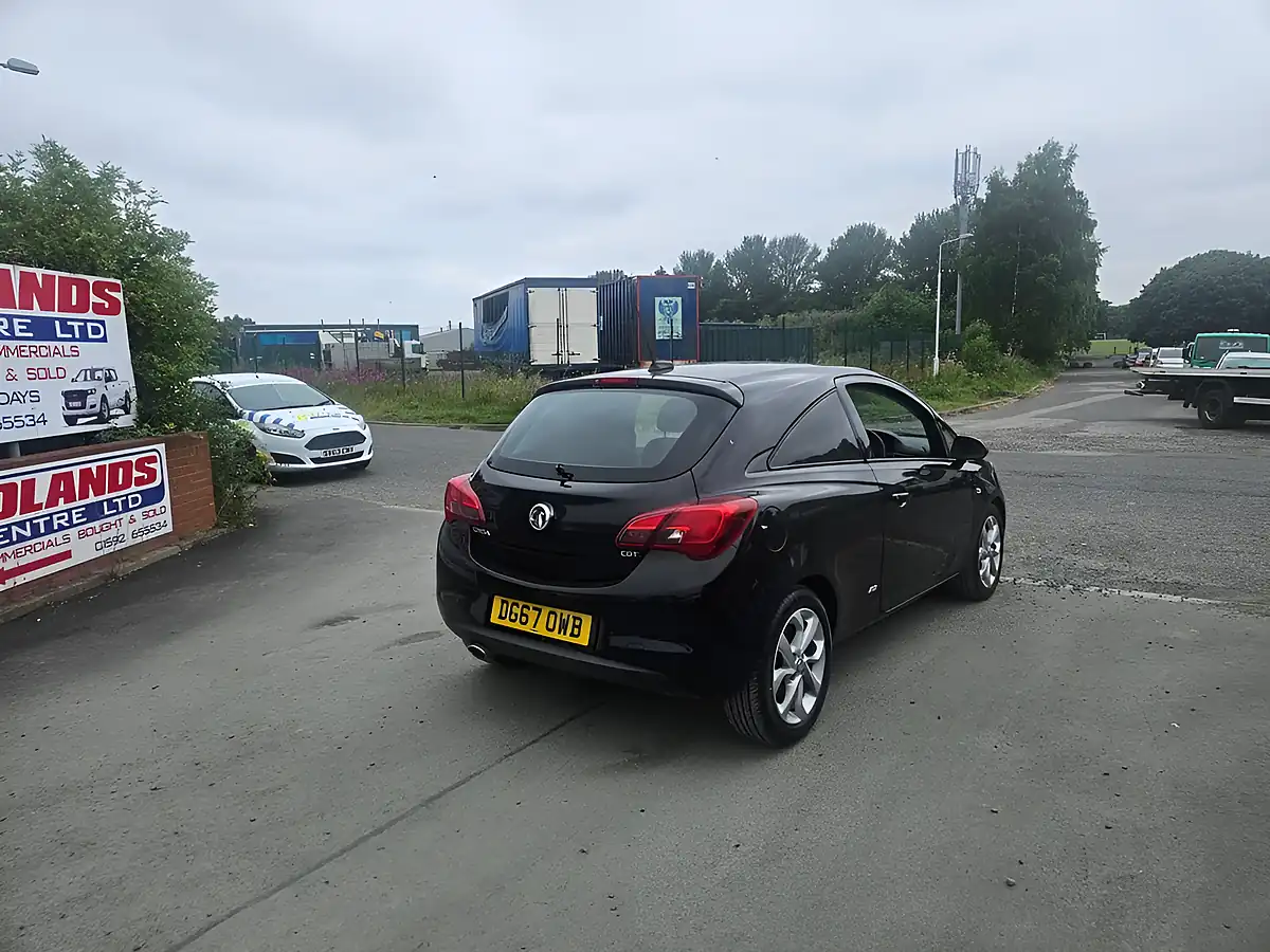Used 2017 Vauxhall Corsa Van Sportive Black - Interior and Exterior details 8