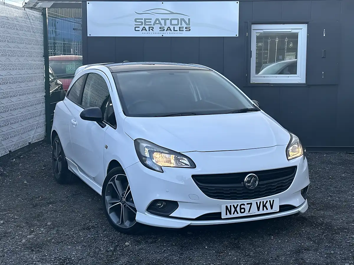 Used 2017 Vauxhall Corsa White Edition White - Front View