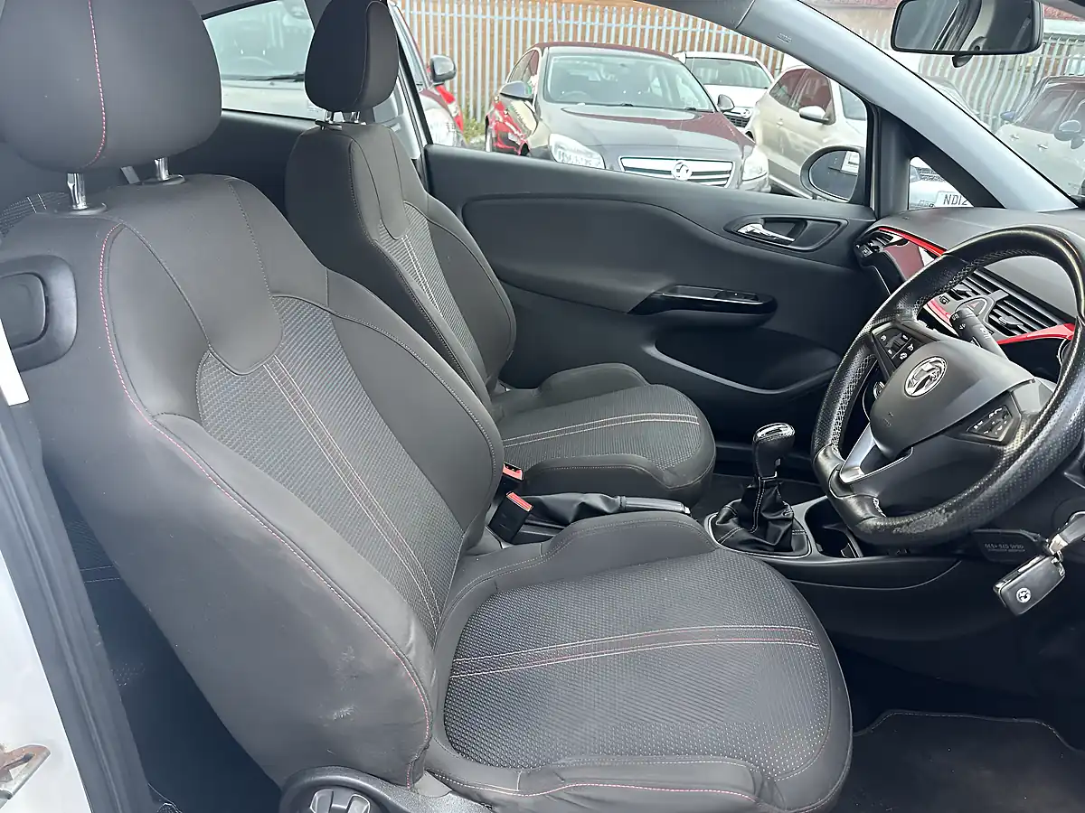 Used 2017 Vauxhall Corsa White Edition White - Interior and Exterior details 14