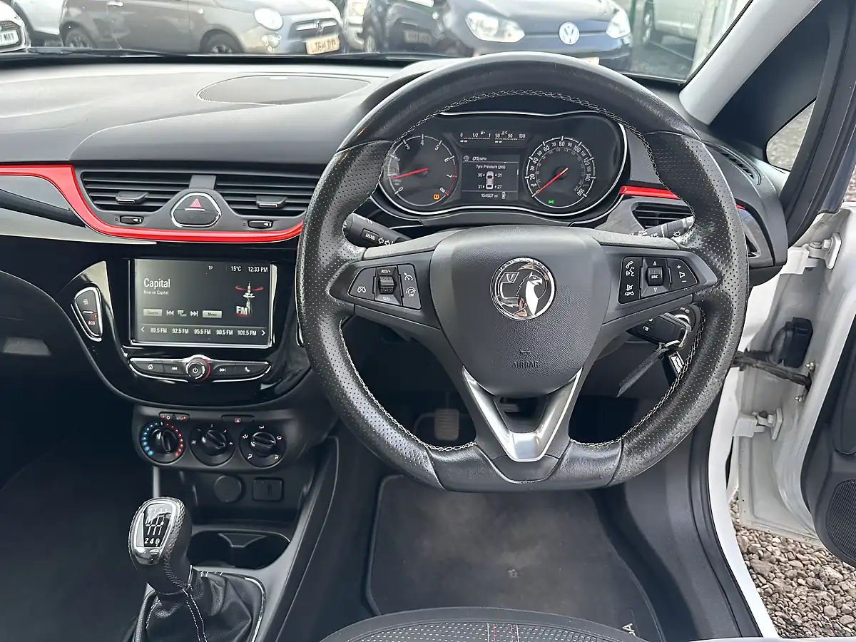 Used 2017 Vauxhall Corsa White Edition White - Interior and Exterior details 16
