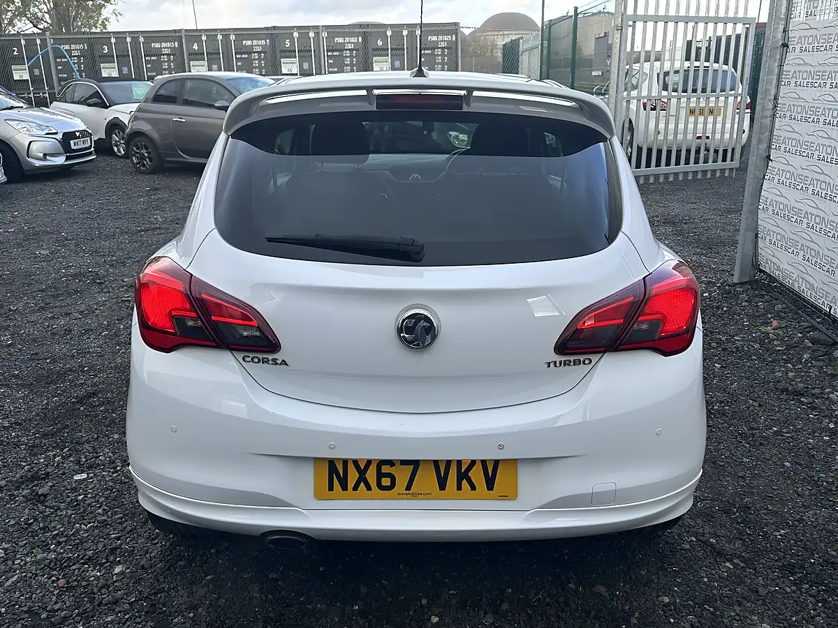 Used 2017 Vauxhall Corsa White Edition White - Interior and Exterior details 6