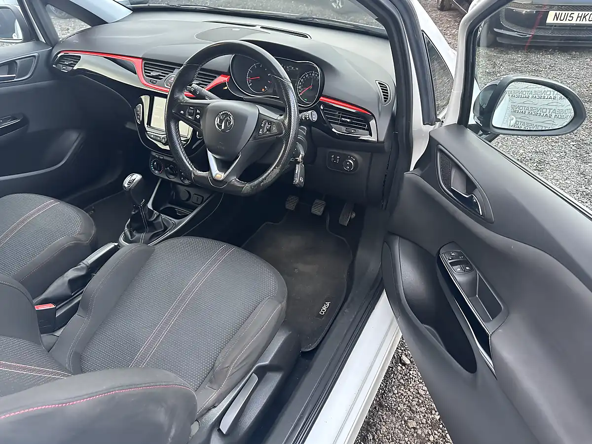 Used 2017 Vauxhall Corsa White Edition White - Interior and Exterior details 9